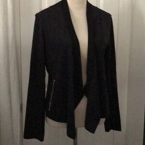 INC International Concepts Black Blazer